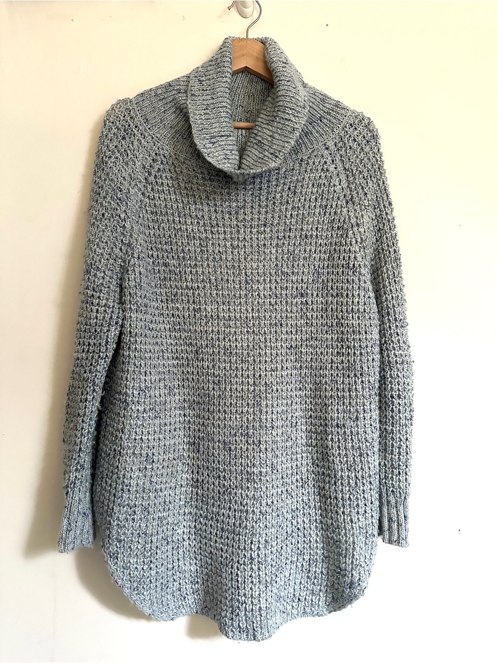 Free People Chunky Knit Wool/Linen Blend Sweater - Picture 2 of 8